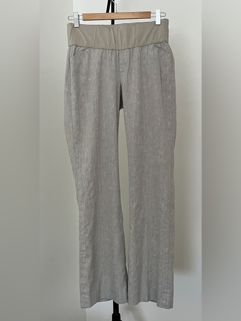 🤰 Gap Maternity 'Perfect Trousers' | Linen-Blend + Wide-Leg + Stretch Pants